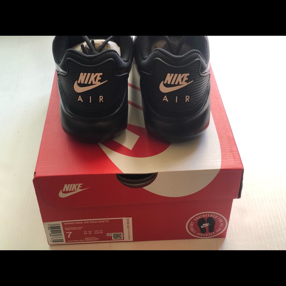 Nike Air Max Oketo Shoes Black - Picture 8 of 8